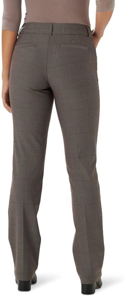imageLee Womens Secretly Shapes Regular Fit Straight Leg PantsLinwood