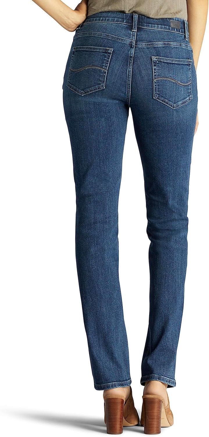 imageLee Womens Ultra Lux Comfort with Flex Motion Straight Leg JeanRayne