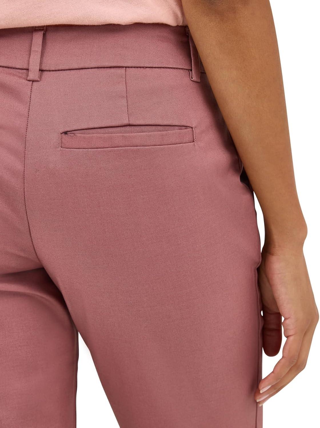 imageLee Womens Wrinkle Free Relaxed Fit Straight Leg PantHenna