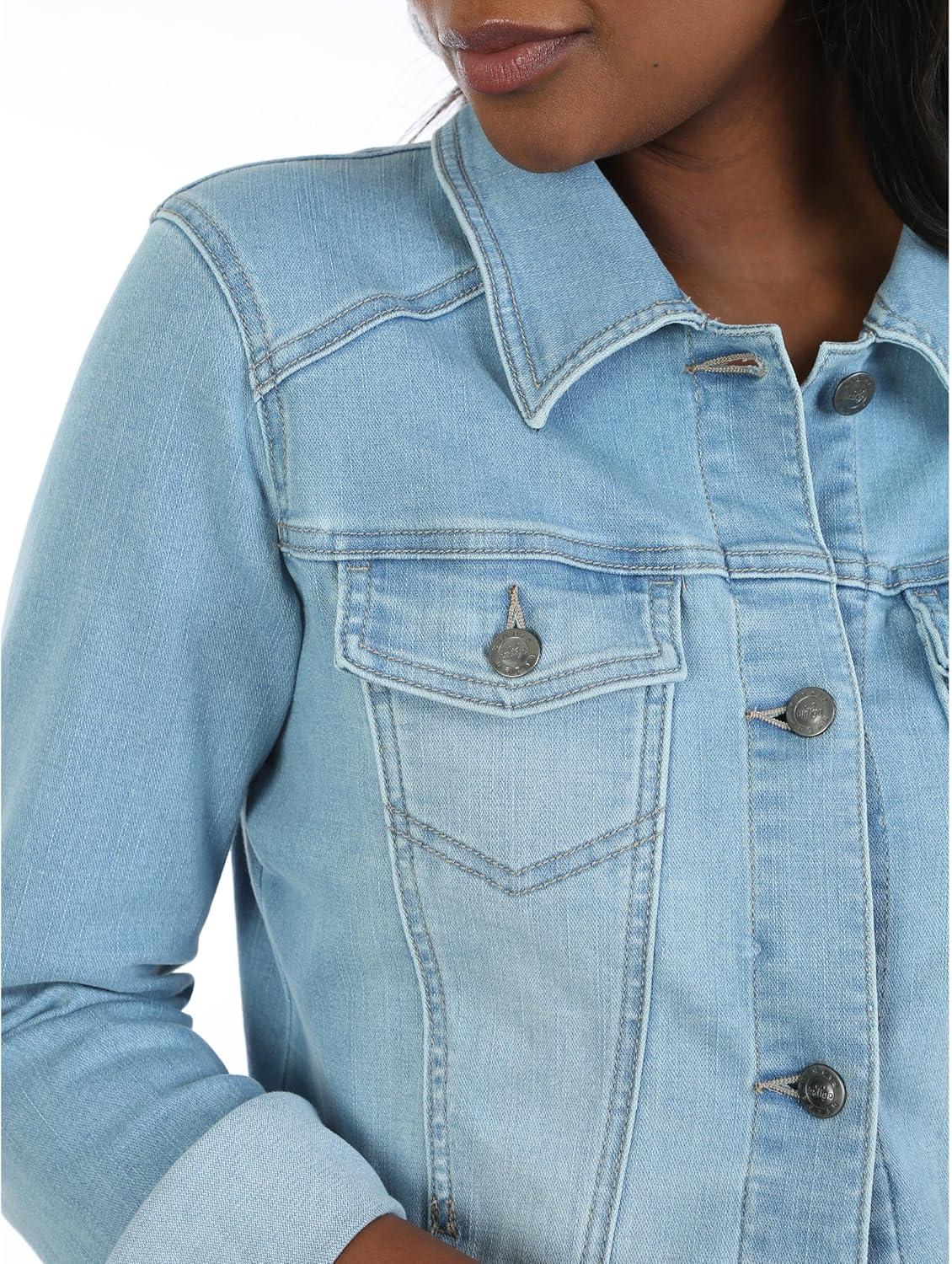 imageRiders by Lee Indigo Womens Denim JacketFalling Star Light Blue