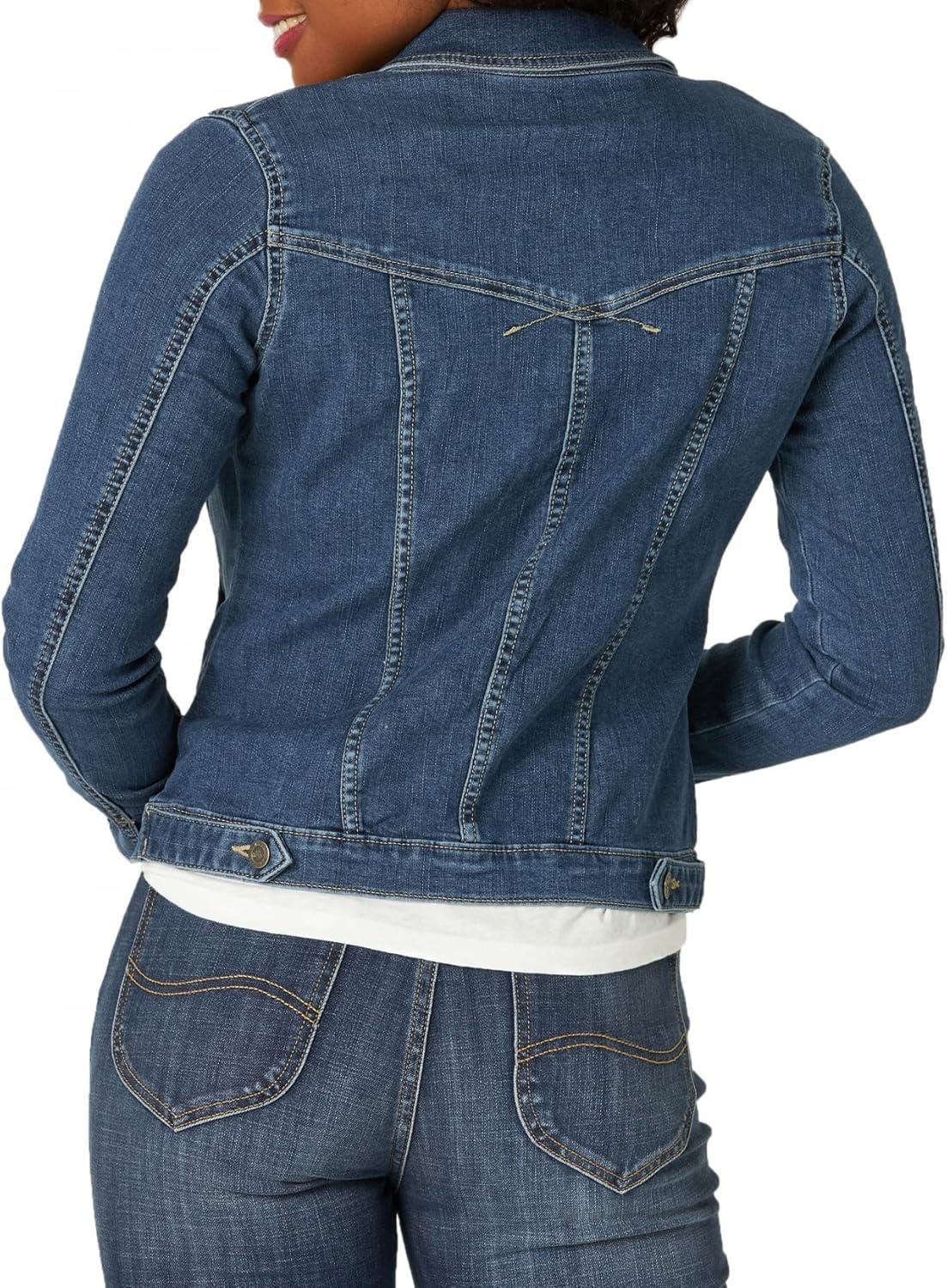 imageRiders by Lee Indigo Womens Denim JacketWeathered Medium Blue