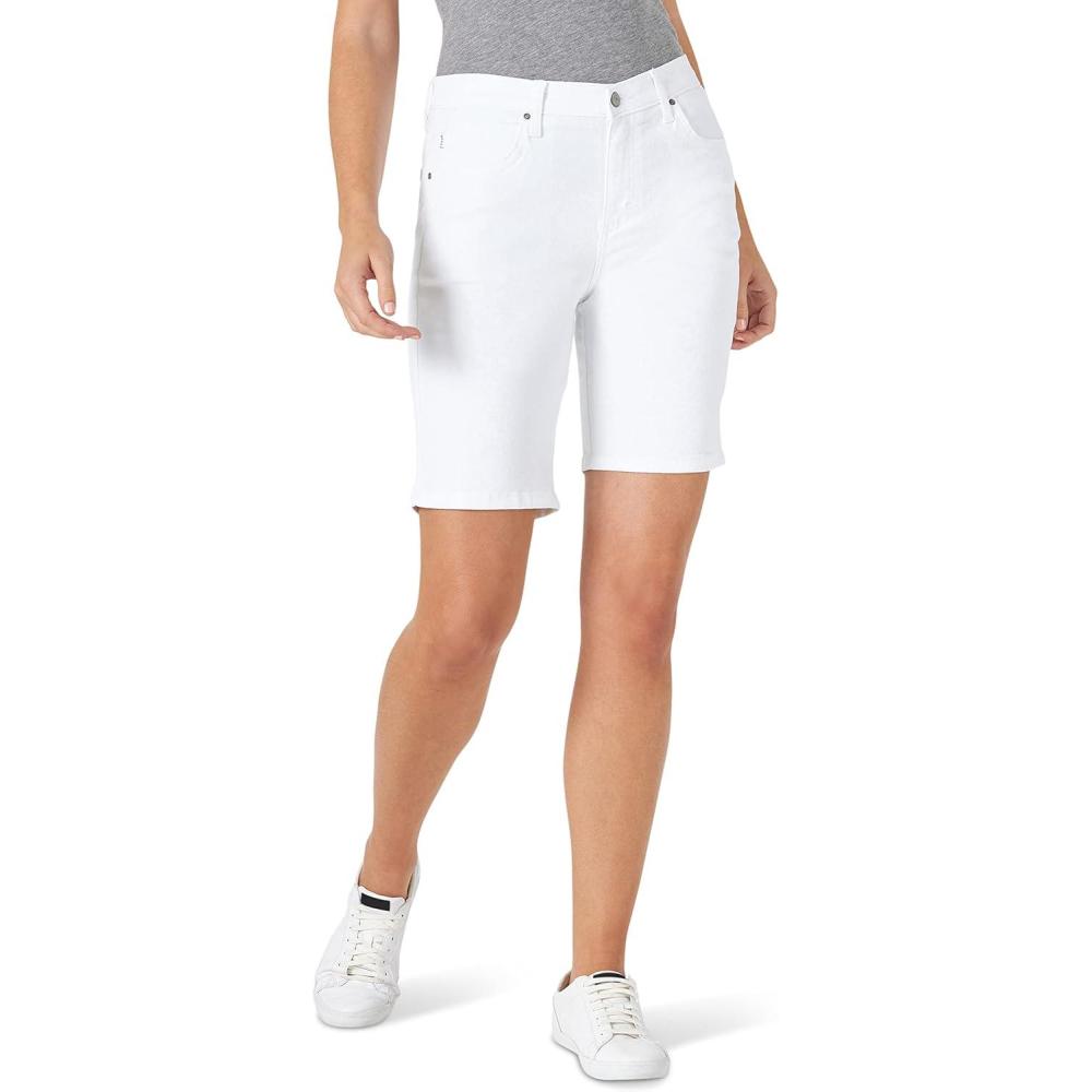 imageLee Lee Womens Relaxed Fit Bermuda ShortWhite