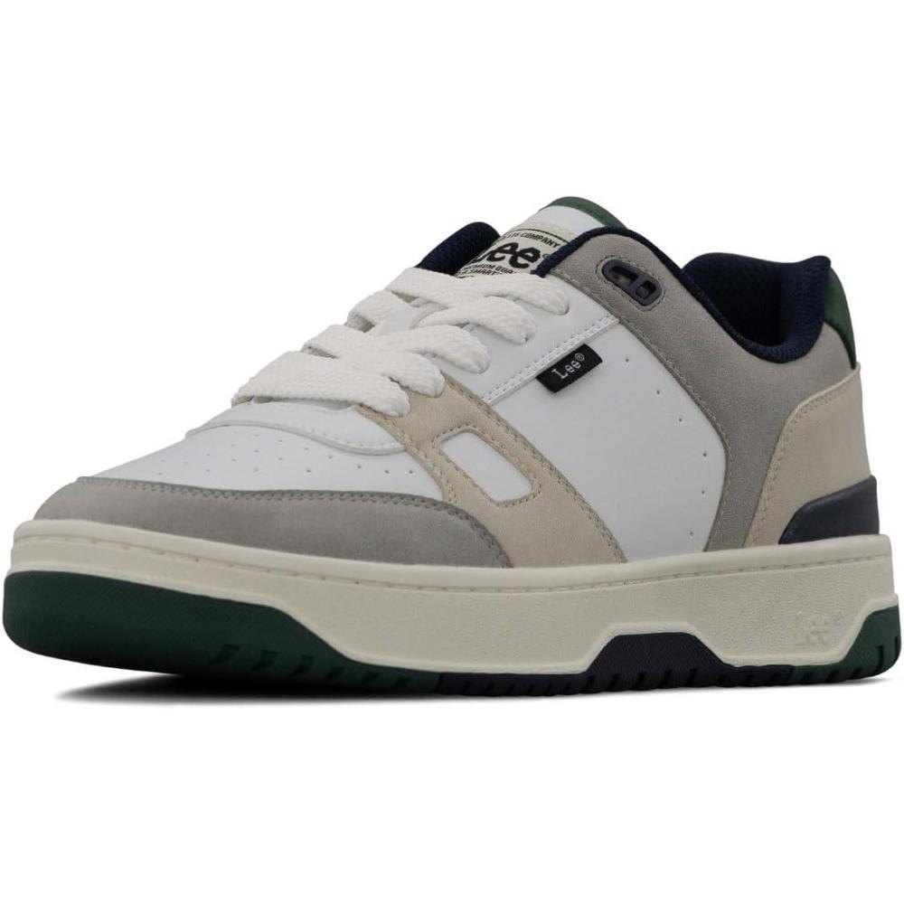 imageLee Mens CortlandWhiteNaturalGreen