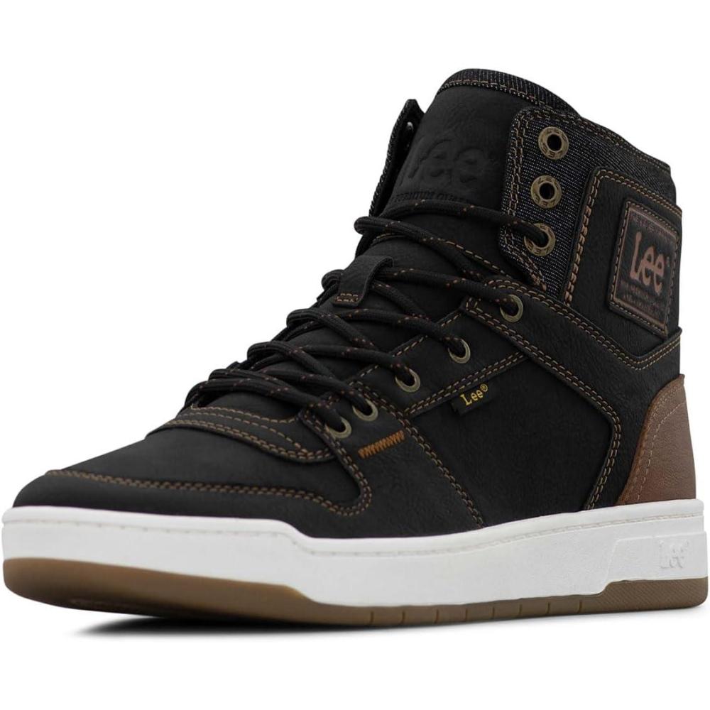 imageLee Mens Daybreaker HiBlackBritish Tan