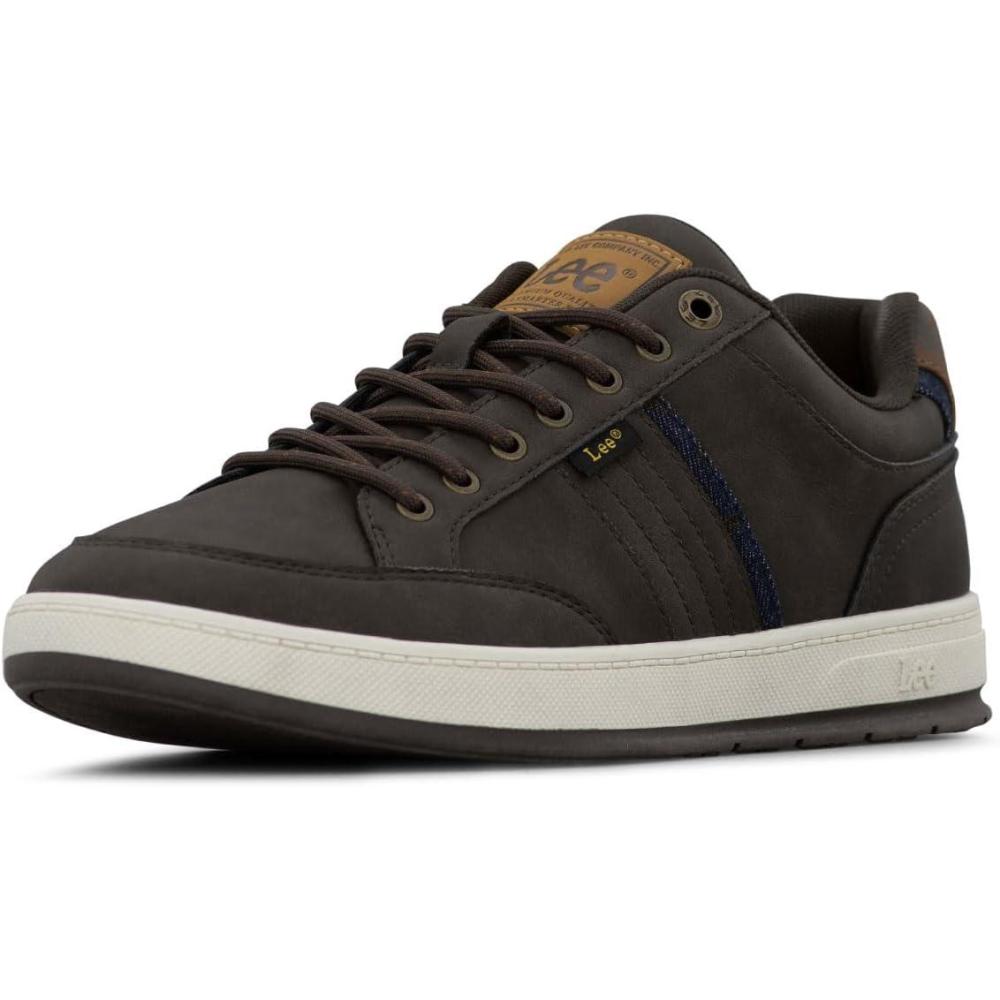 imageLee Mens LafayetteBrownNavy DenimSienna Tan