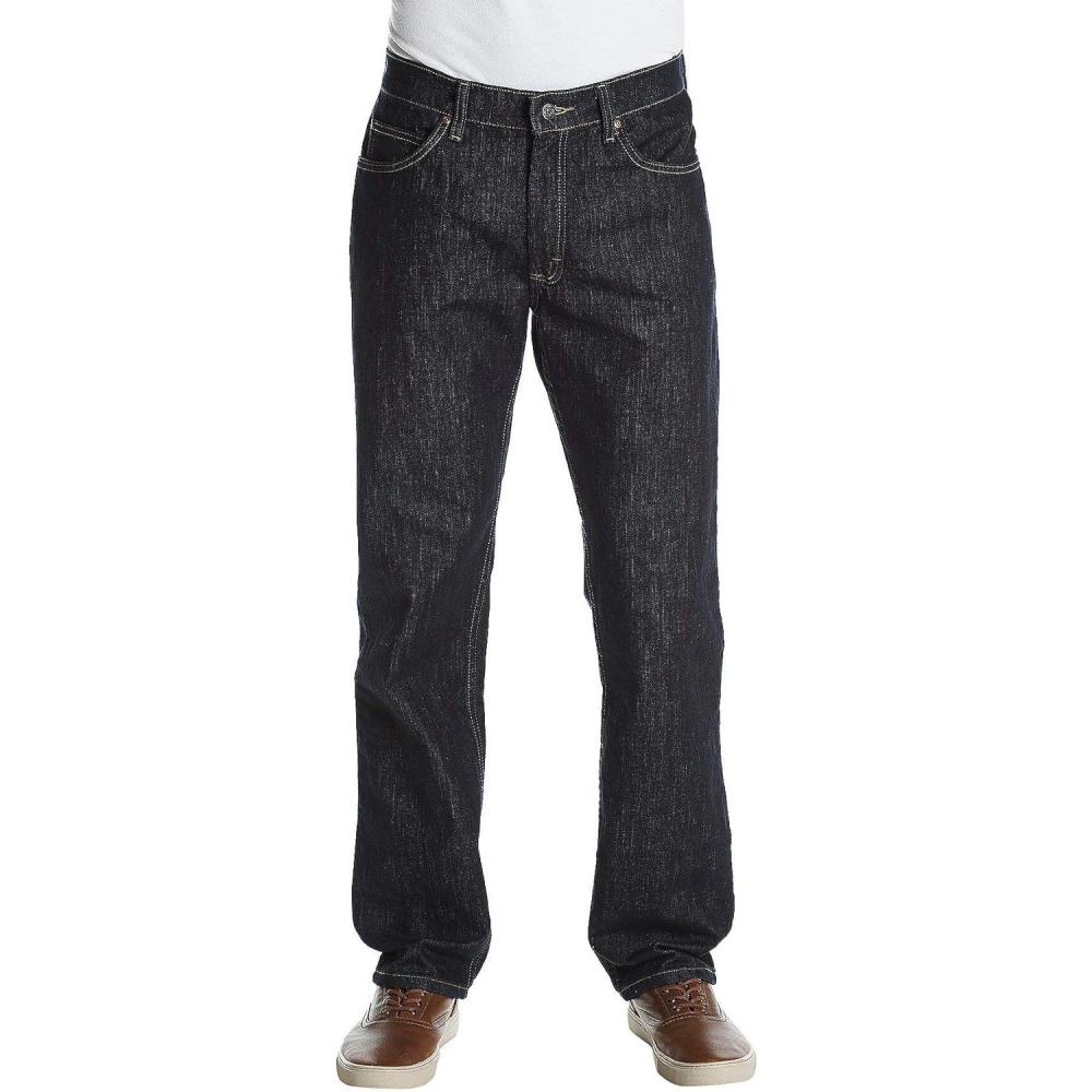 imageLee Mens Regular Fit Straight Leg JeanStinger