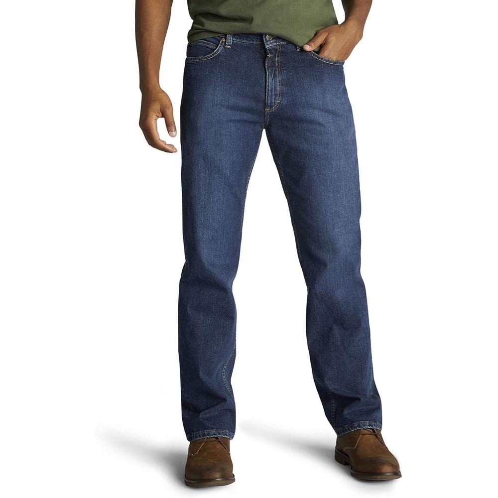 imageLee Mens Relaxed Fit Straight Leg JeanKramer
