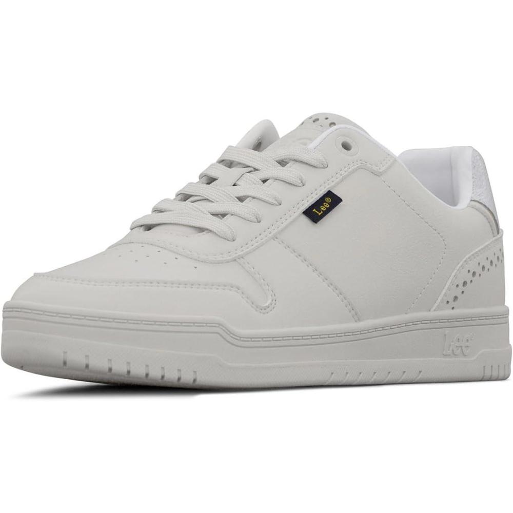 imageLee Mens Specter Retro Court Fashion SneakerWhite Onyx