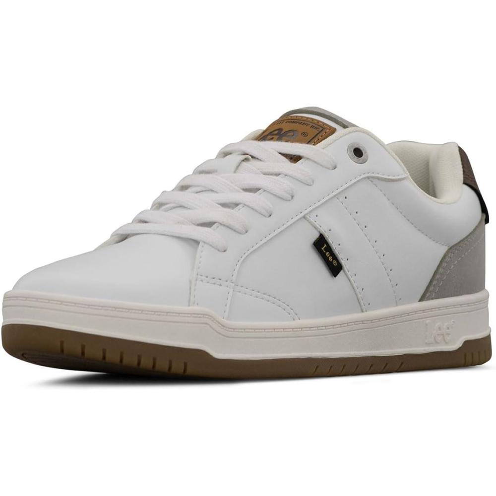 imageLee Mens StreeterWhiteCementCognac