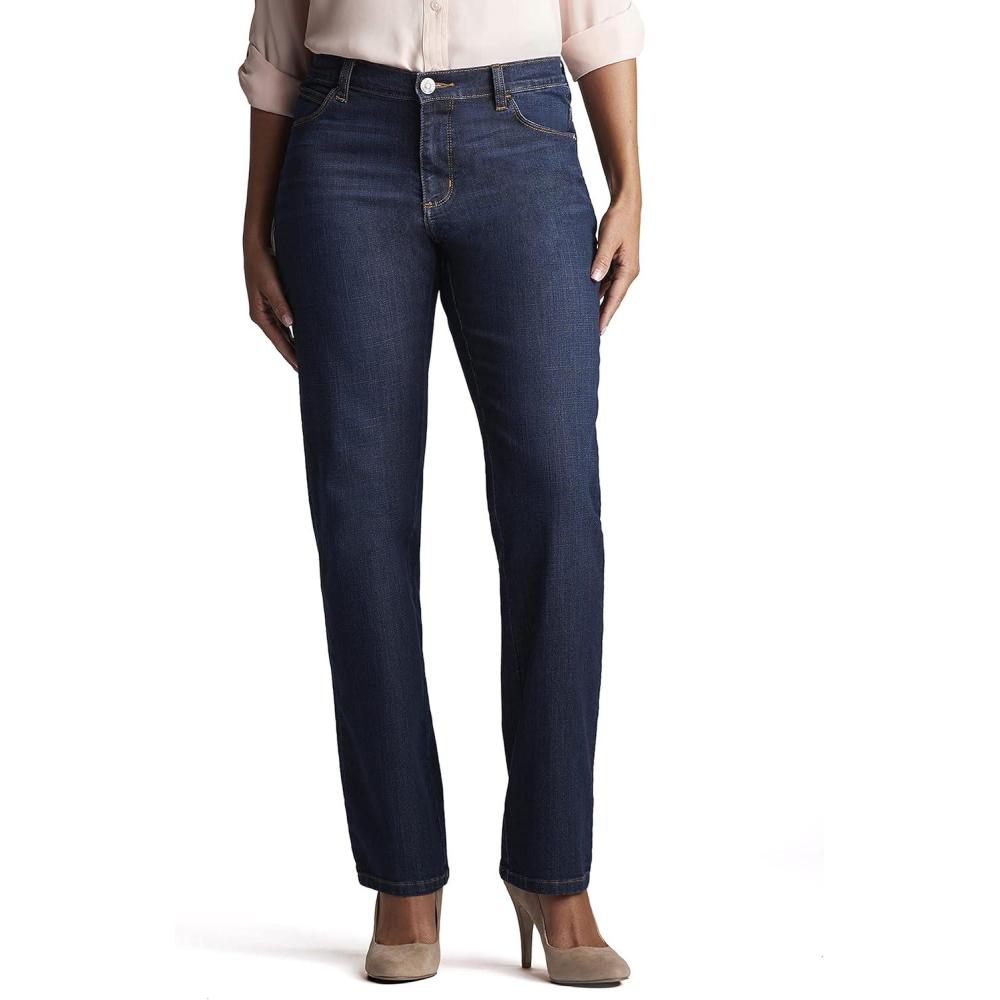 imageLee Womens Relaxed Fit Straight Leg JeanVerona