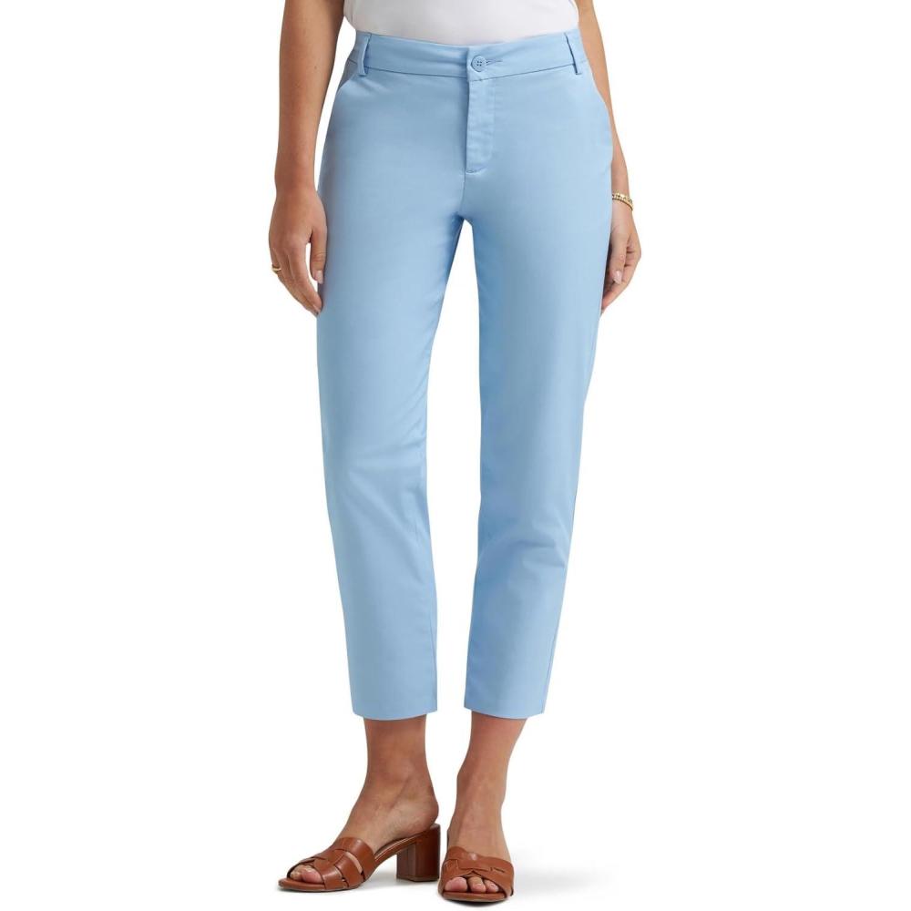imageLee Womens Wrinkle Free 23 Capri PantSea Mist