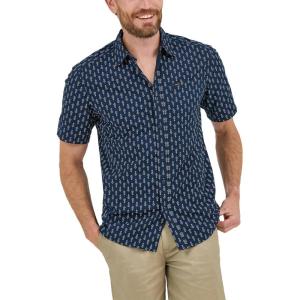 Lee Men’s All Purpose Classic Fit Short Sleeve Shirt(Rivet Ecru)