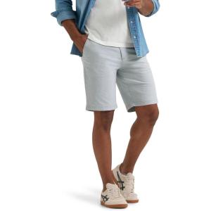 Lee Men’s Extreme Motion Flat Front Short, Desert Sage Chambray, 36
