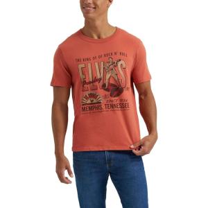 Lee Men’s Jukebox Favorites Graphic Tees(Elvis Red)