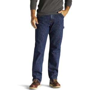 Lee Men’s Loose Fit Straight Leg Carpenter Jean(Dark Indigo)
