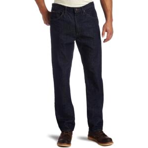 Lee Men’s Regular Fit Straight Leg Jean(Rinse)