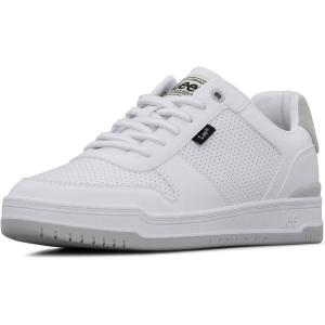 Lee Men’s Specter Retro Court Fashion Sneaker(White)