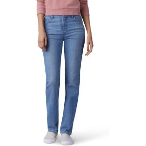 Lee Women’s Instantly Slims Classic Relaxed Fit Monroe Straight Leg Jean(Inspire Blue)