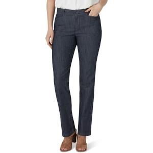 Lee Women’s Secretly Shapes Regular Fit Straight Leg Pants(Nocturnal)