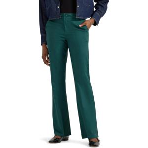 Lee Women’s Wrinkle Free Mid Rise Bootcut Pant(Algae)