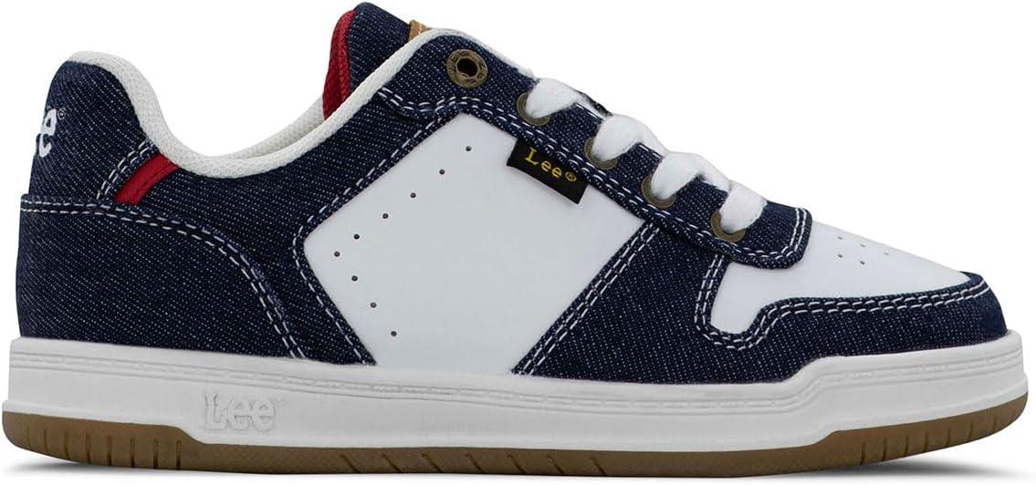 imageLee UnisexChild SpecterWhiteNavy Denim