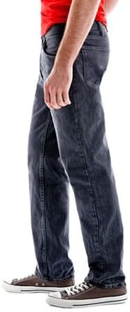image:imageLee Mens Regular Fit Straight Leg JeanBlack Quartz