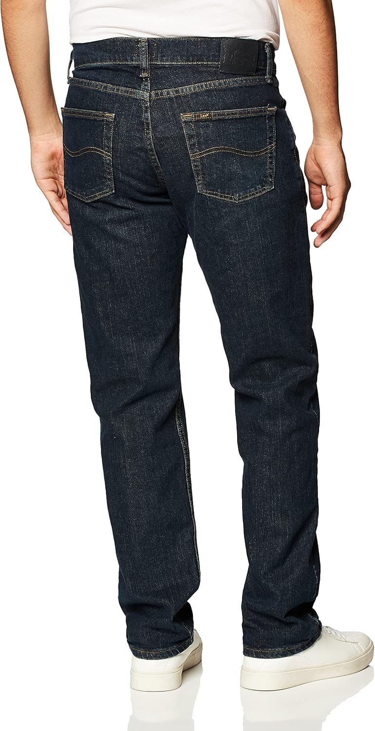 image:imageLee Mens Regular Fit Straight Leg JeanStout