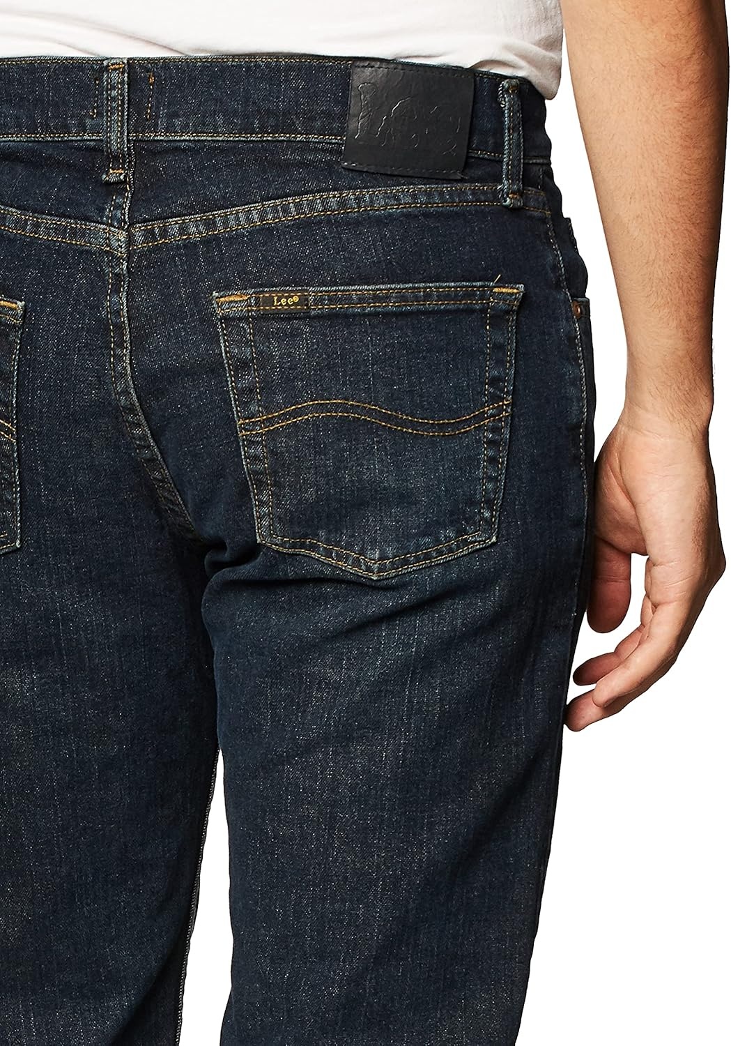 image:imageLee Mens Regular Fit Straight Leg JeanStout